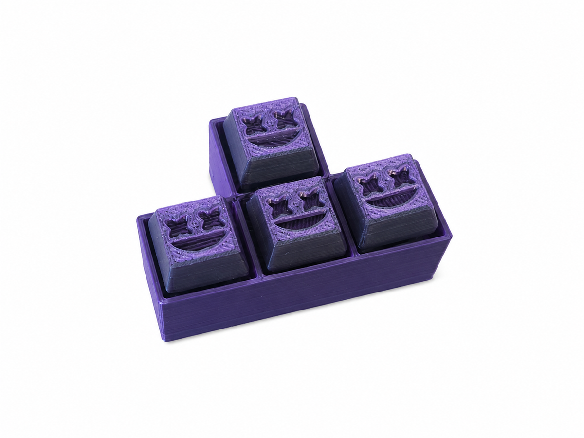 Clicker x4 - Black purple